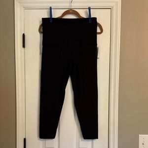 NWT SPANX 7/8 Black Leggings